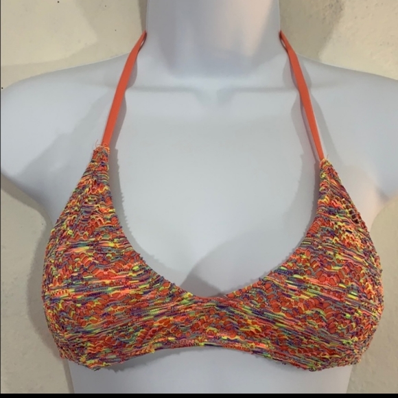 5/$25🌹Reef rainbow coral padded bikini top - Picture 4 of 6
